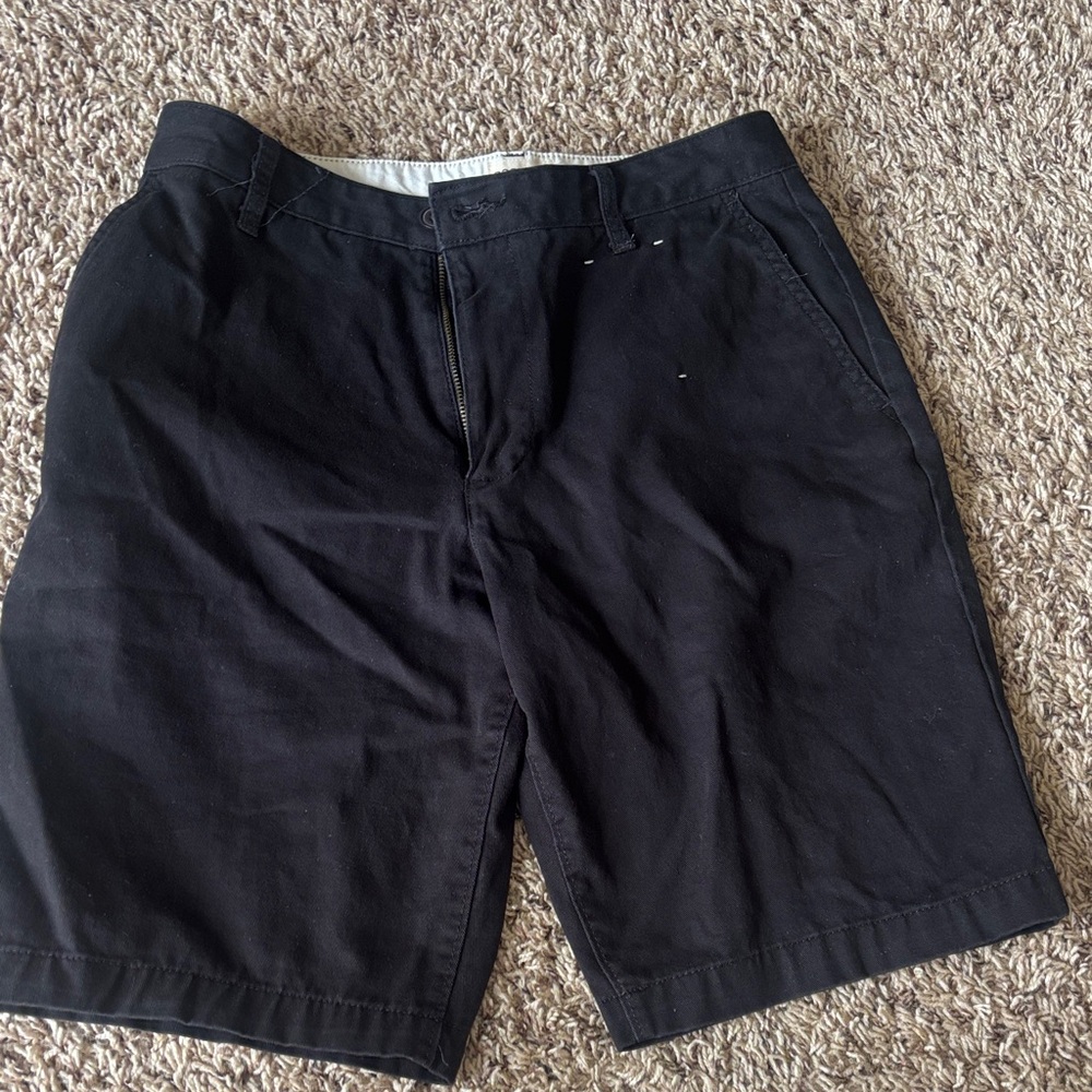 Men’s Black Dockers chino shorts, waist 29